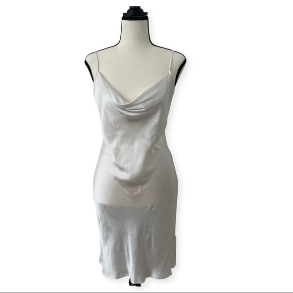 Dresses & Skirts - STEELE 100% silk slip dress